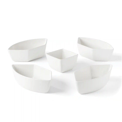 Willow & White 6-Piece Serving Set