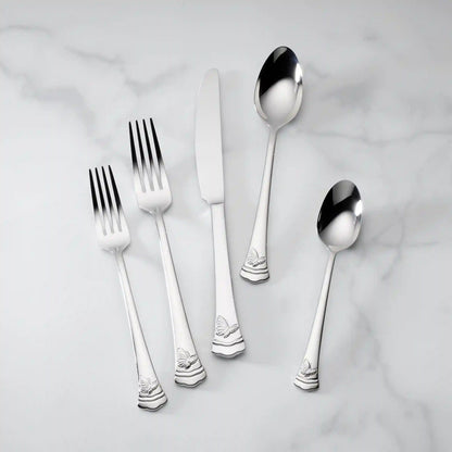 Butterfly Meadow II 65-Piece Flatware Set