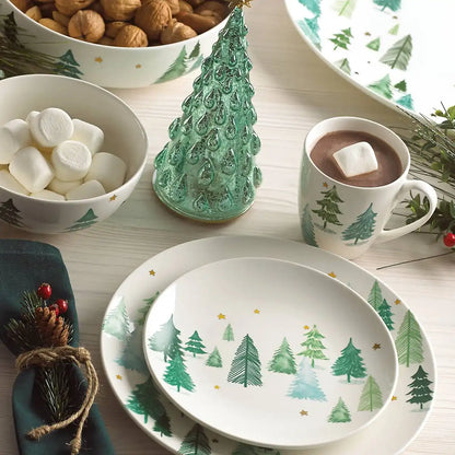 Balsam Lane Dinner Plates, Set of 4