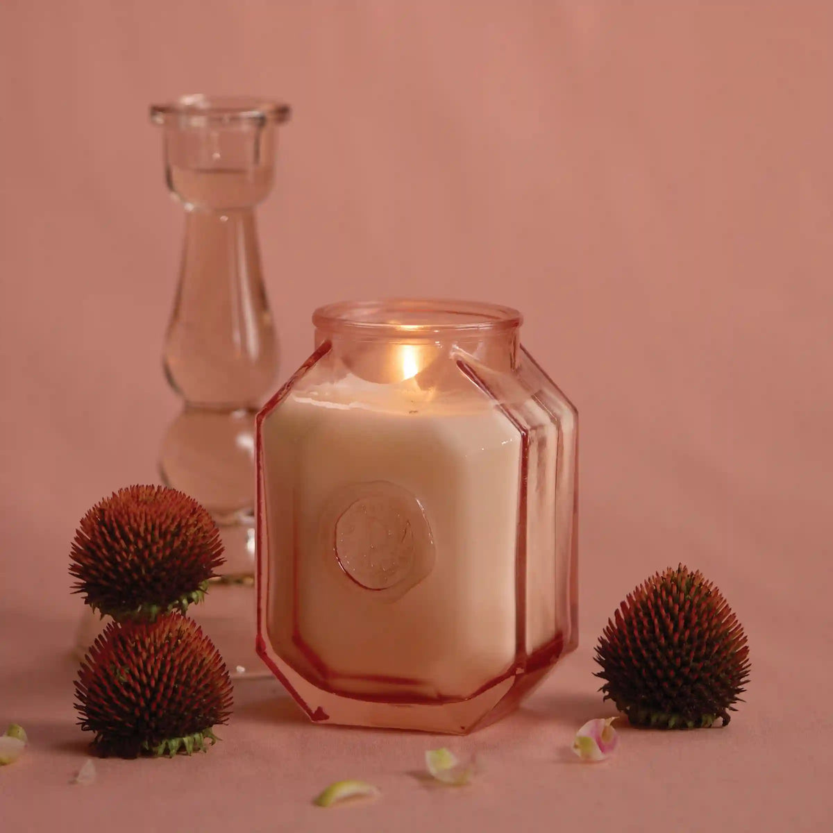 Botanica Saffron Rose 8oz Candle