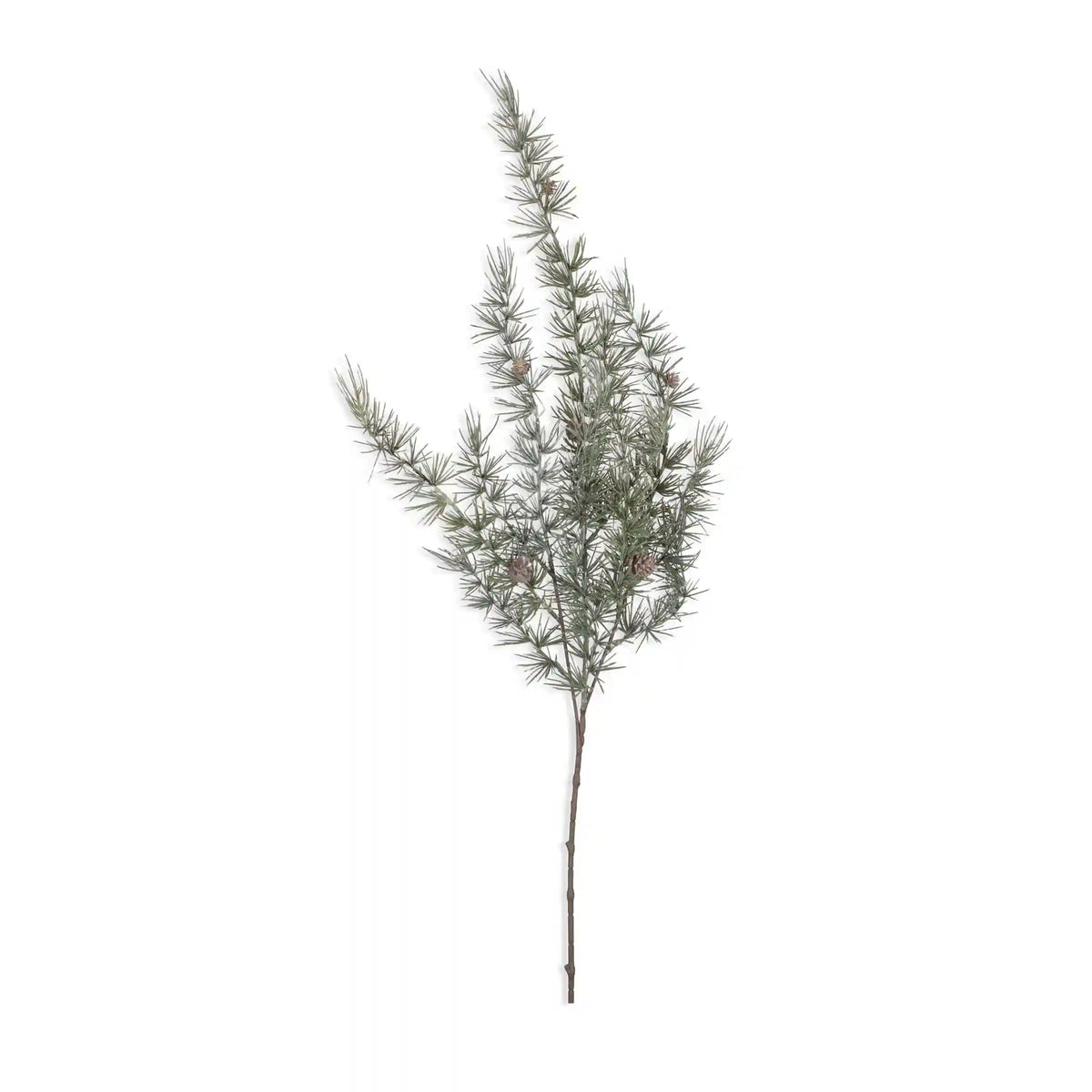 Artificial Cedar and Pinecone Branch