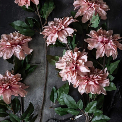 Artificial Flamingo Dahlia Stem