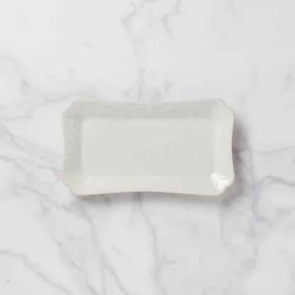 French Perle White Hors d'Oeuvres Tray