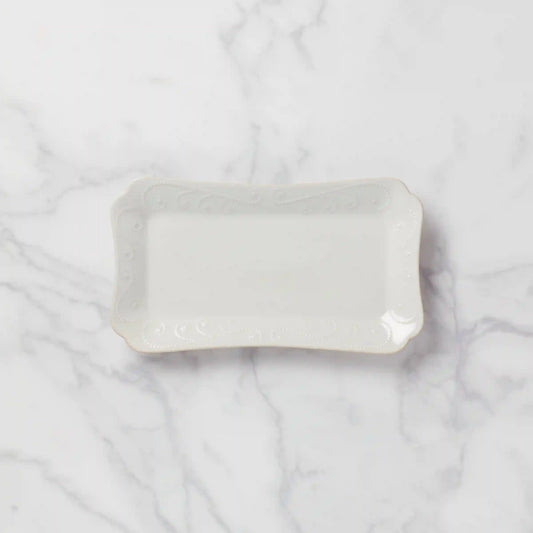 French Perle White Hors d'Oeuvres Tray