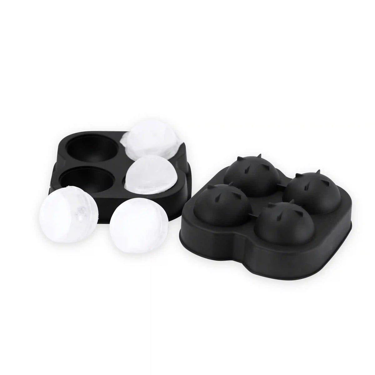 Black Round Silicone XL Ice Mold