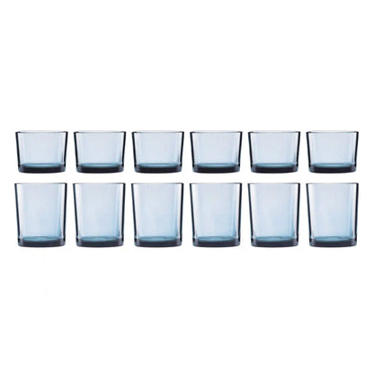 Stackables Blue Drinkware, Set Of 12