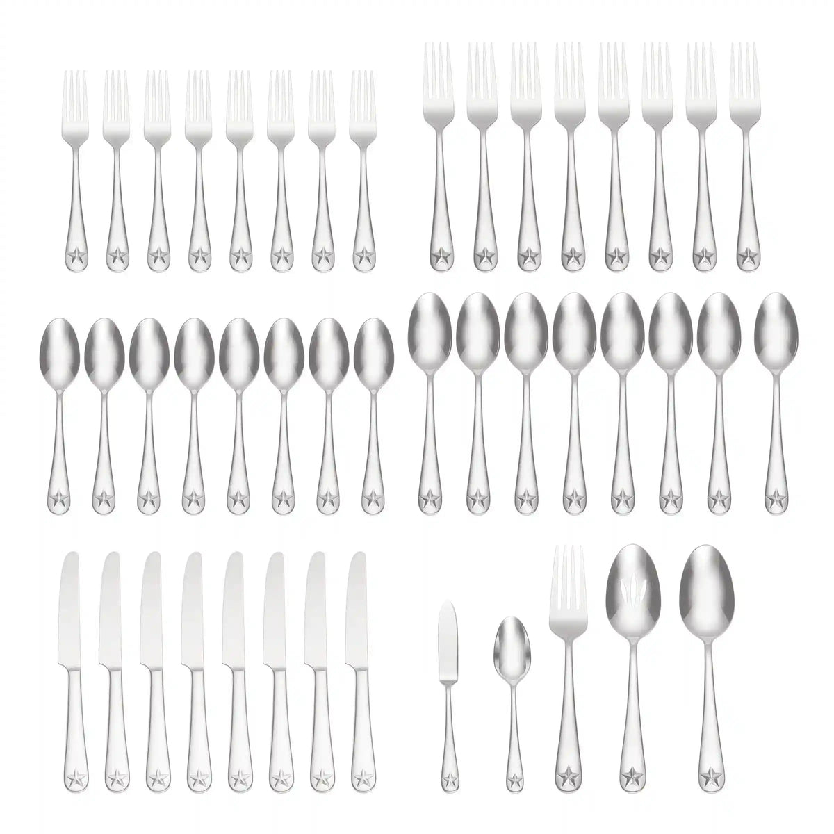 Tindra 45-Piece Flatware Set