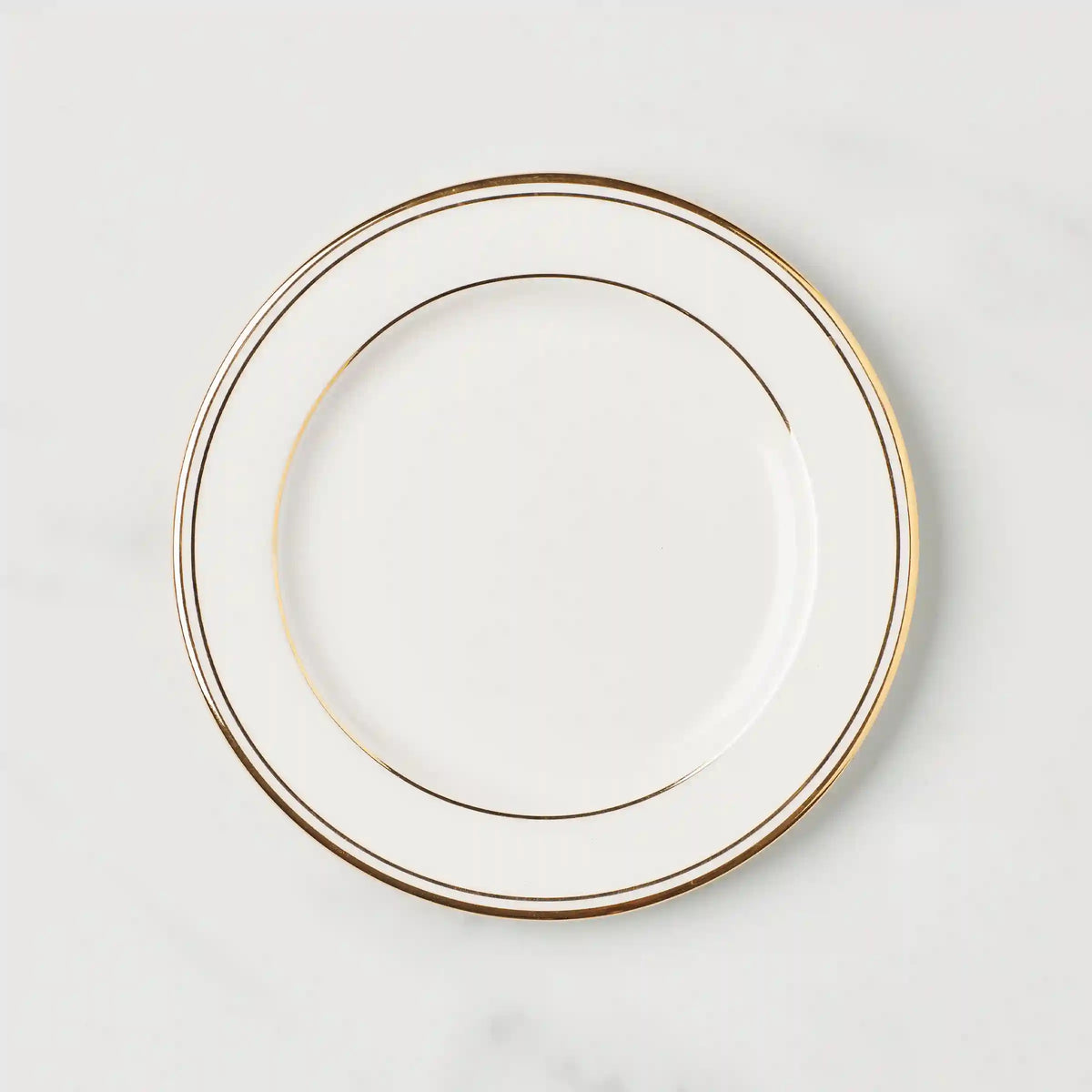 Federal Gold Bread Plate