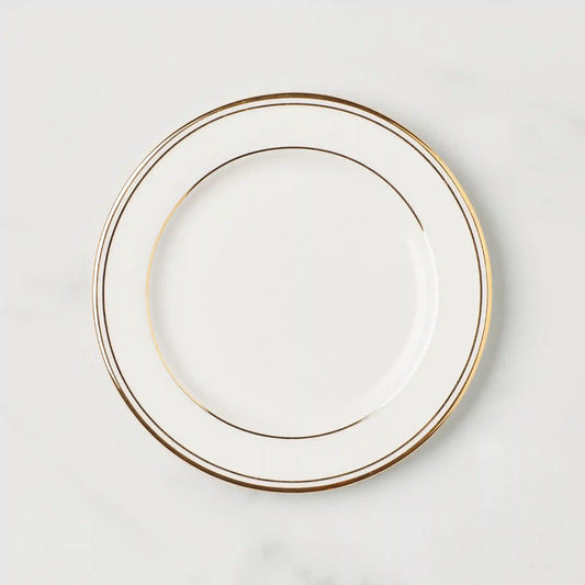 Federal Gold Bread Plate