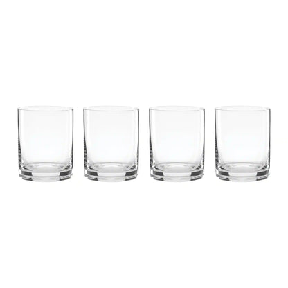 5 O'Clock Double Old-Fashioned Glasses, Set of 4