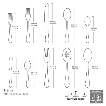 Icarus 45-Piece Flatware Set