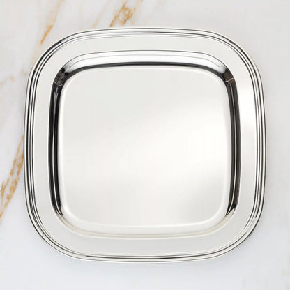 Derby Silverplate Square Tray
