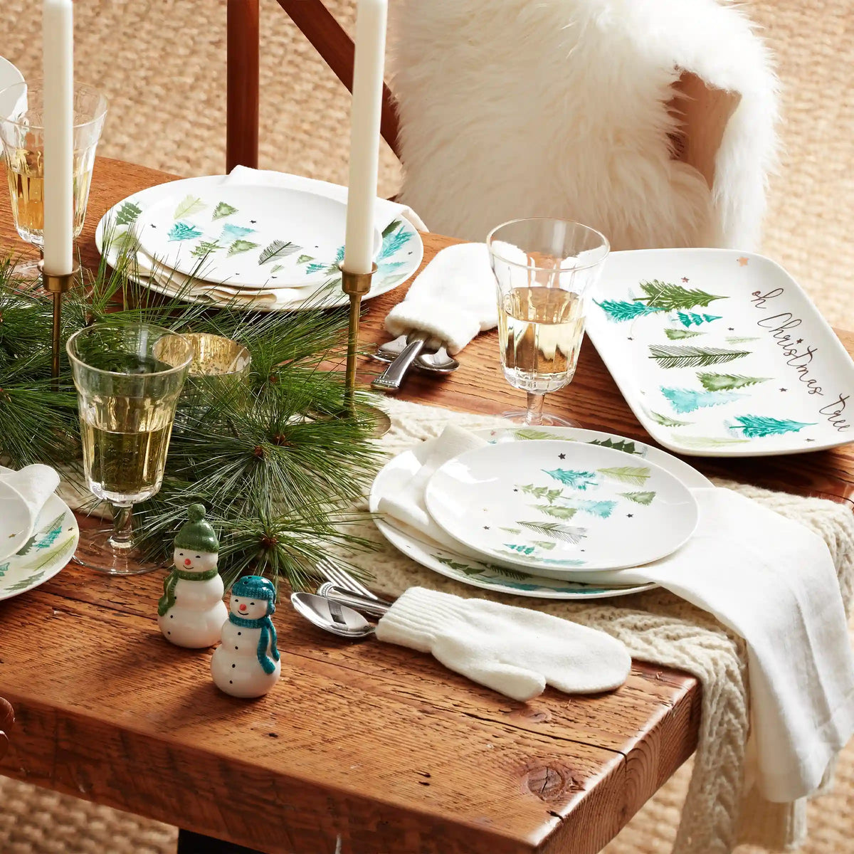 Balsam LaneTidbit Plates, Set of 4
