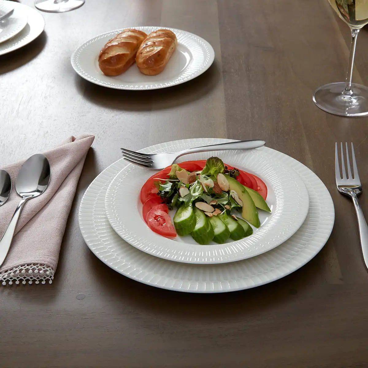 Mooncrest 45-Piece Flatware Set