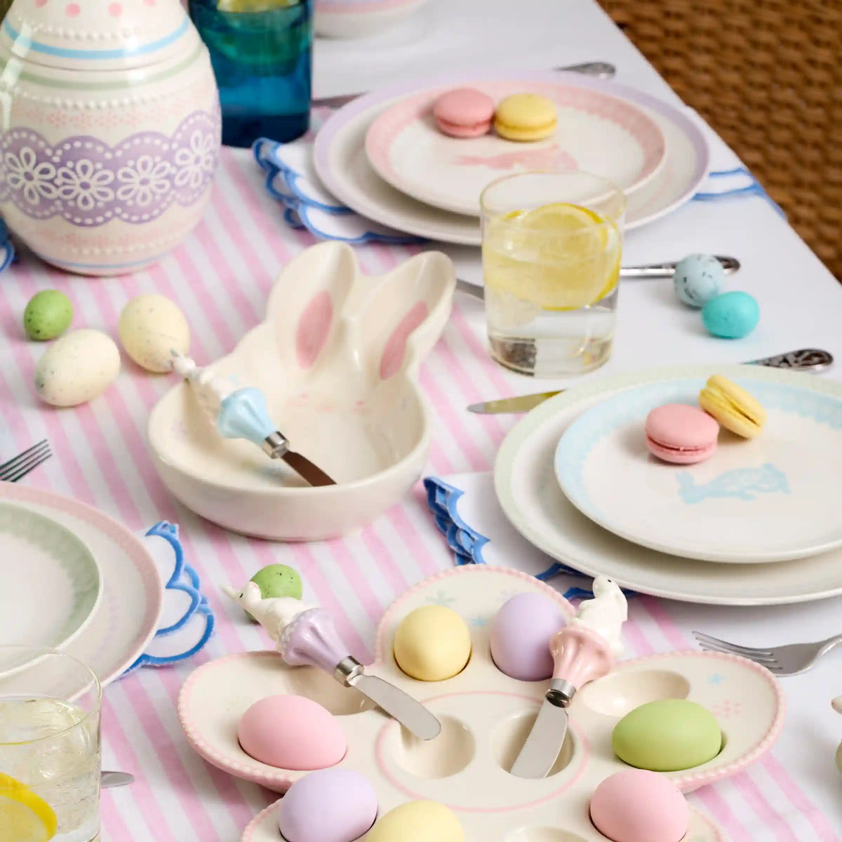 Bunny Hop Bunny Platter