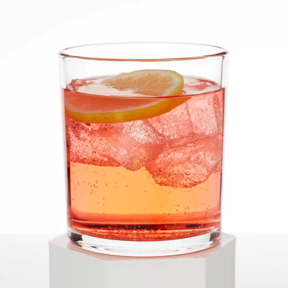 24 Seven Clear Medium Tumblers, Set of 6