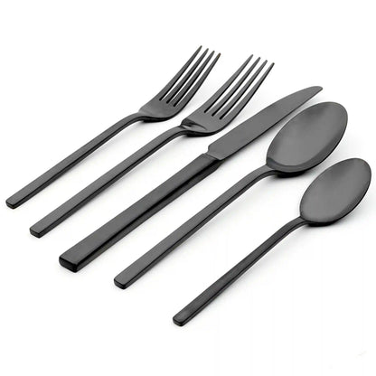 Allay Midnight 20-Piece Flatware Set