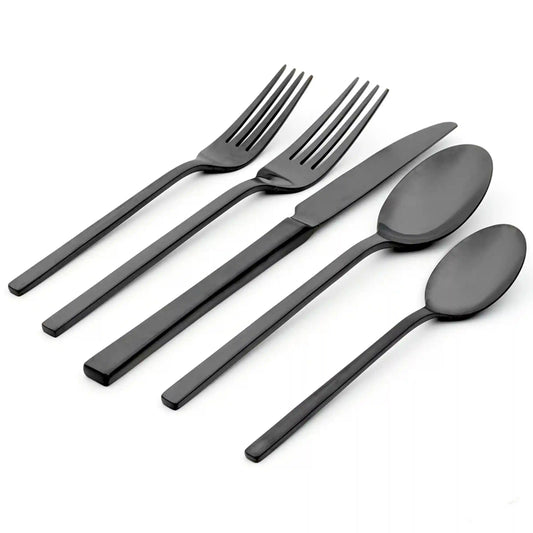 Allay Midnight 20-Piece Flatware Set