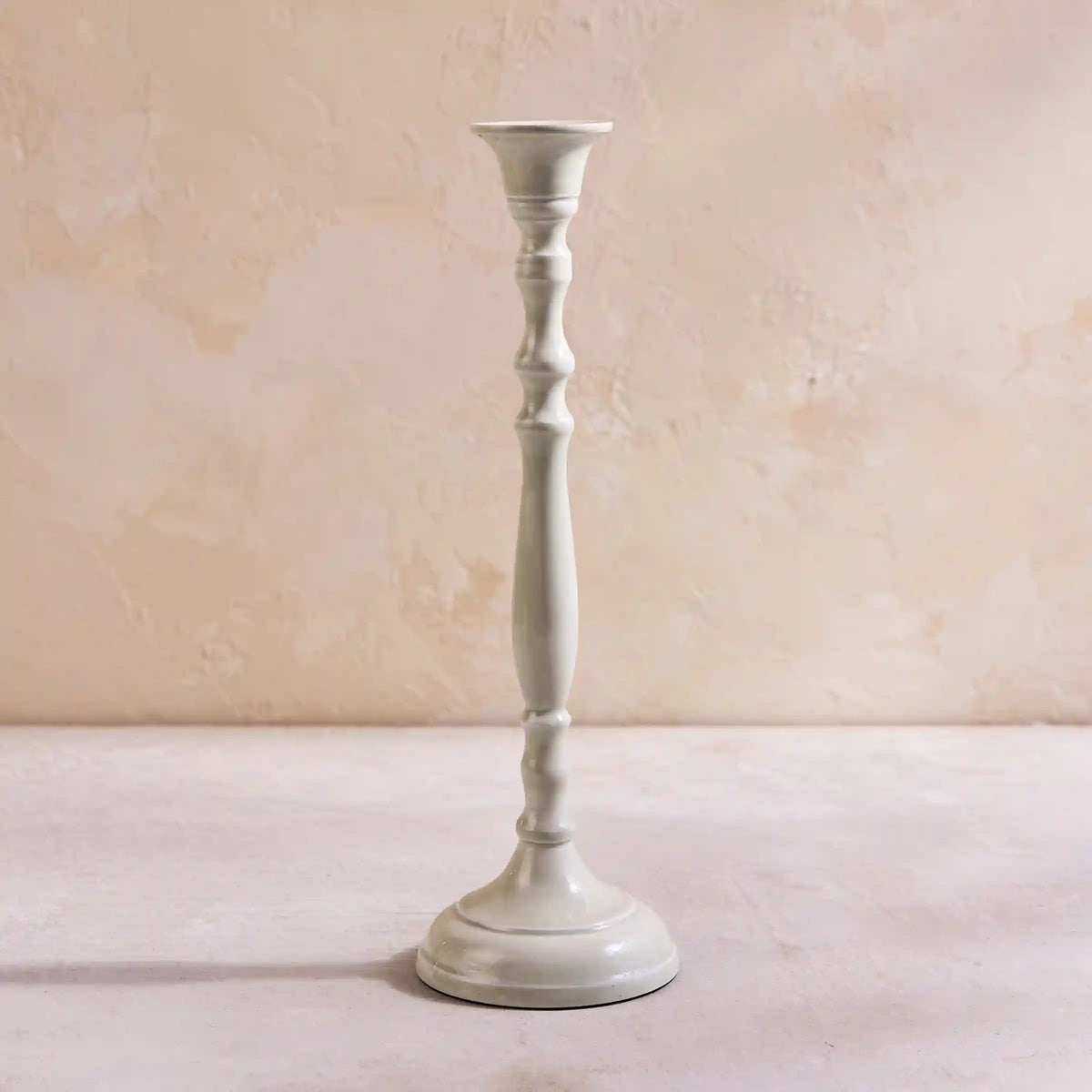 Nera Light Green Large Candle Holder