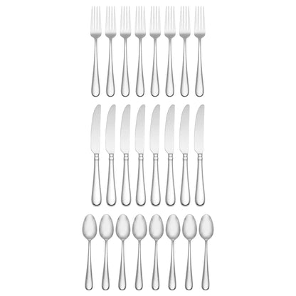 Studio 1414 24-Piece Flatware Set
