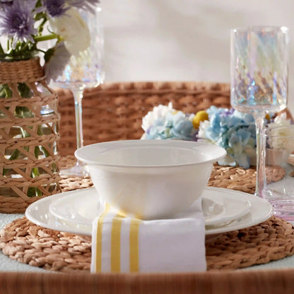 Studio 1414 Rimmed 12-Piece Dinnerware Set