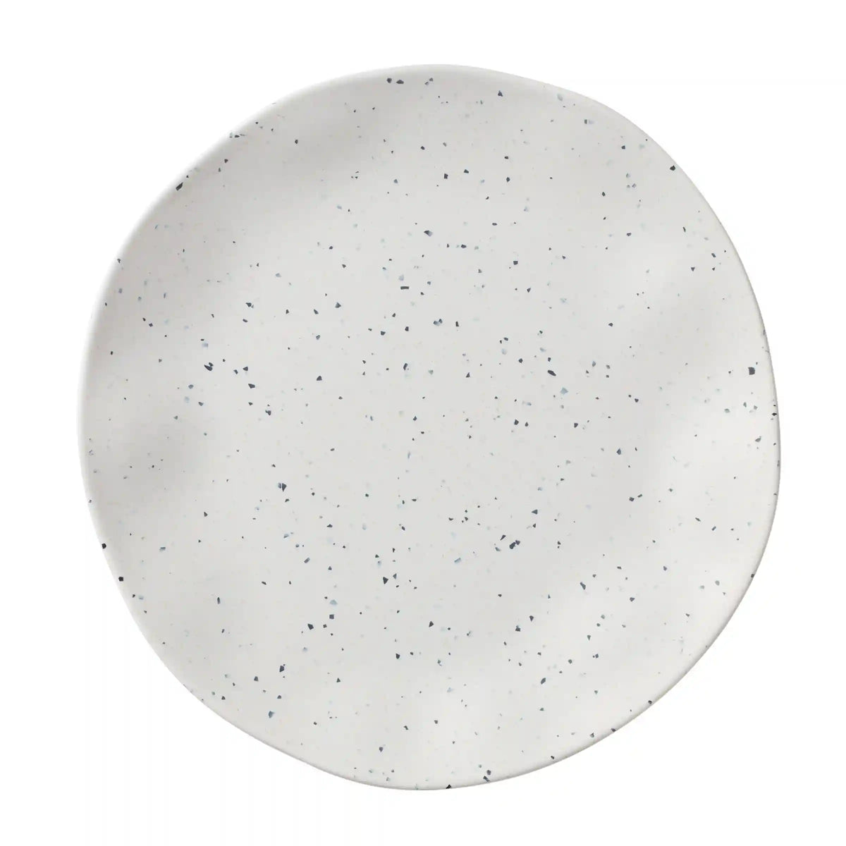 Terrazzo Melamine Cream 12-Piece Dinnerware Set