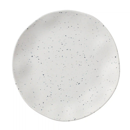 Terrazzo Melamine Cream 12-Piece Dinnerware Set