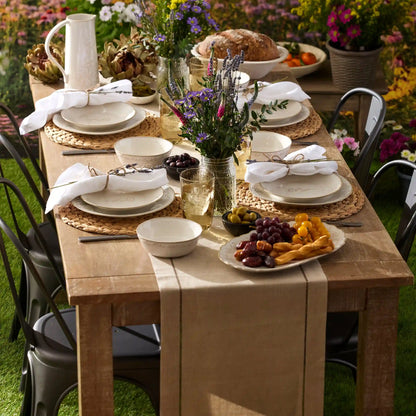 Homespun 12-Piece Dinnerware Set