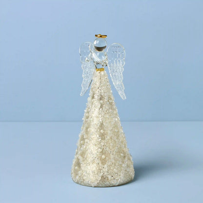 Radiant Light Lit Angel Figurine
