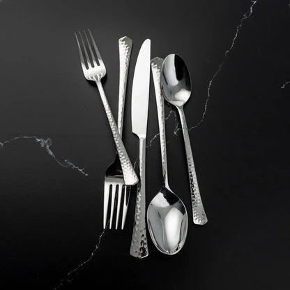 Reagan Hammered 20-Piece Flatware Set