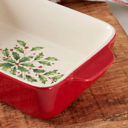 Holiday Rectangular Mini Baking Dish