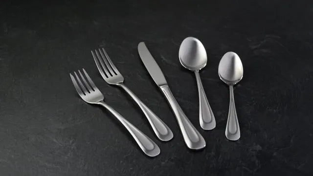 Satin Sand Dune Salad Forks, Set of 4