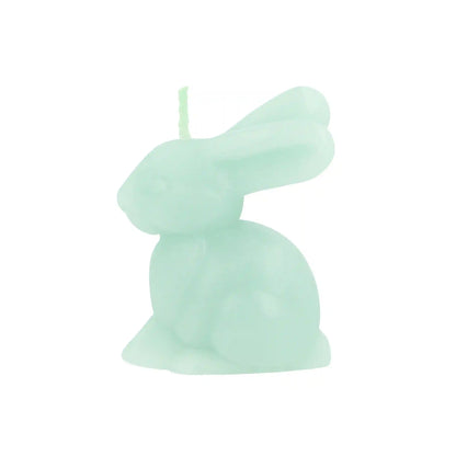 Mini Rainbow Bunny Candles, Set of 6