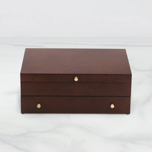 Mahogany Flatware Chest