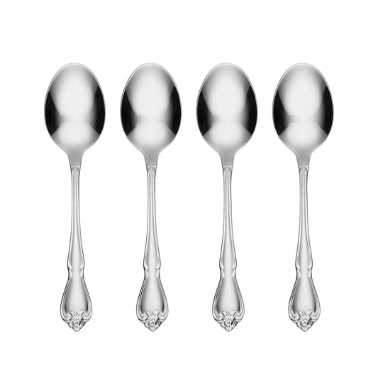 True Rose Dinner Spoons, Set of 4