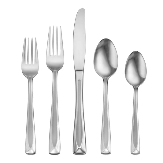 Lincoln Satin 45-Piece Flatware Set