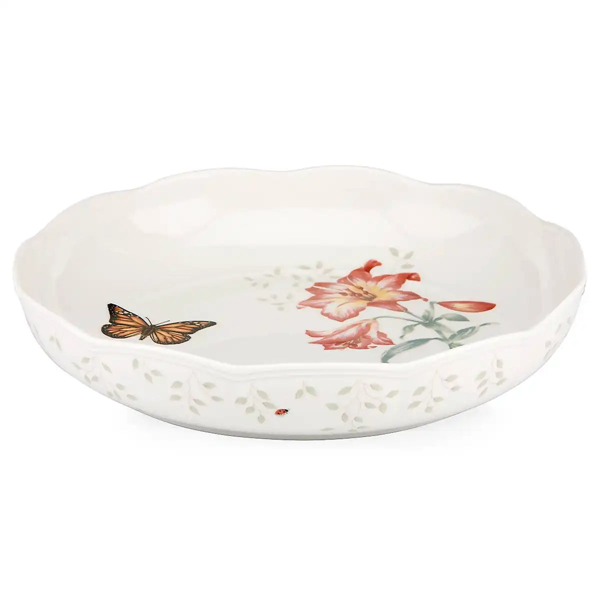 Butterfly Meadow Low Serving Bowl
