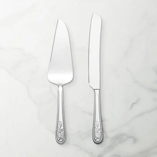 Holiday 2-Piece Dessert Set