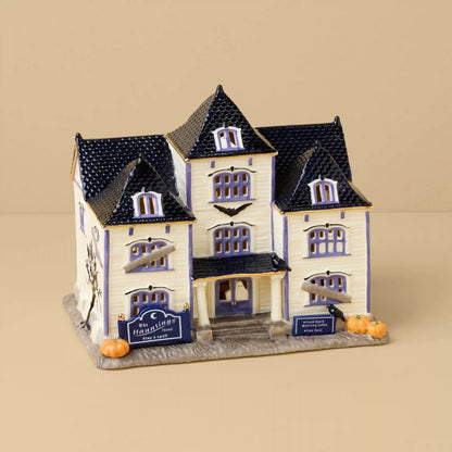 Vintage Halloween Hotel Lit Figurine