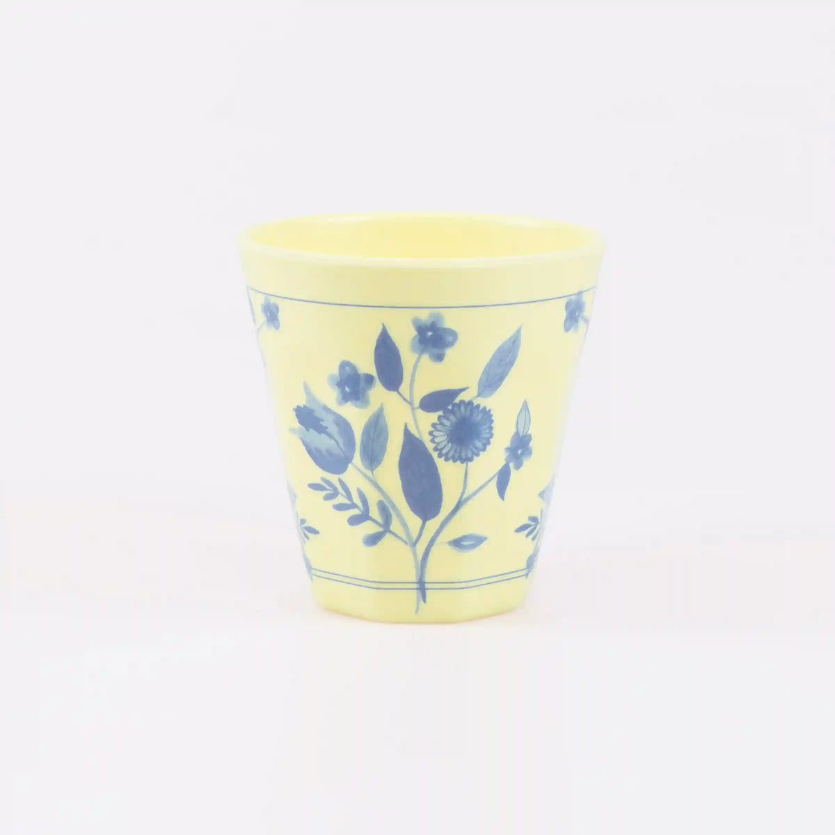 Vintage Botanical Reusable Cups, Set of 4