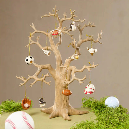 Dreaming of Sports 10-Piece Mini Ornament Set