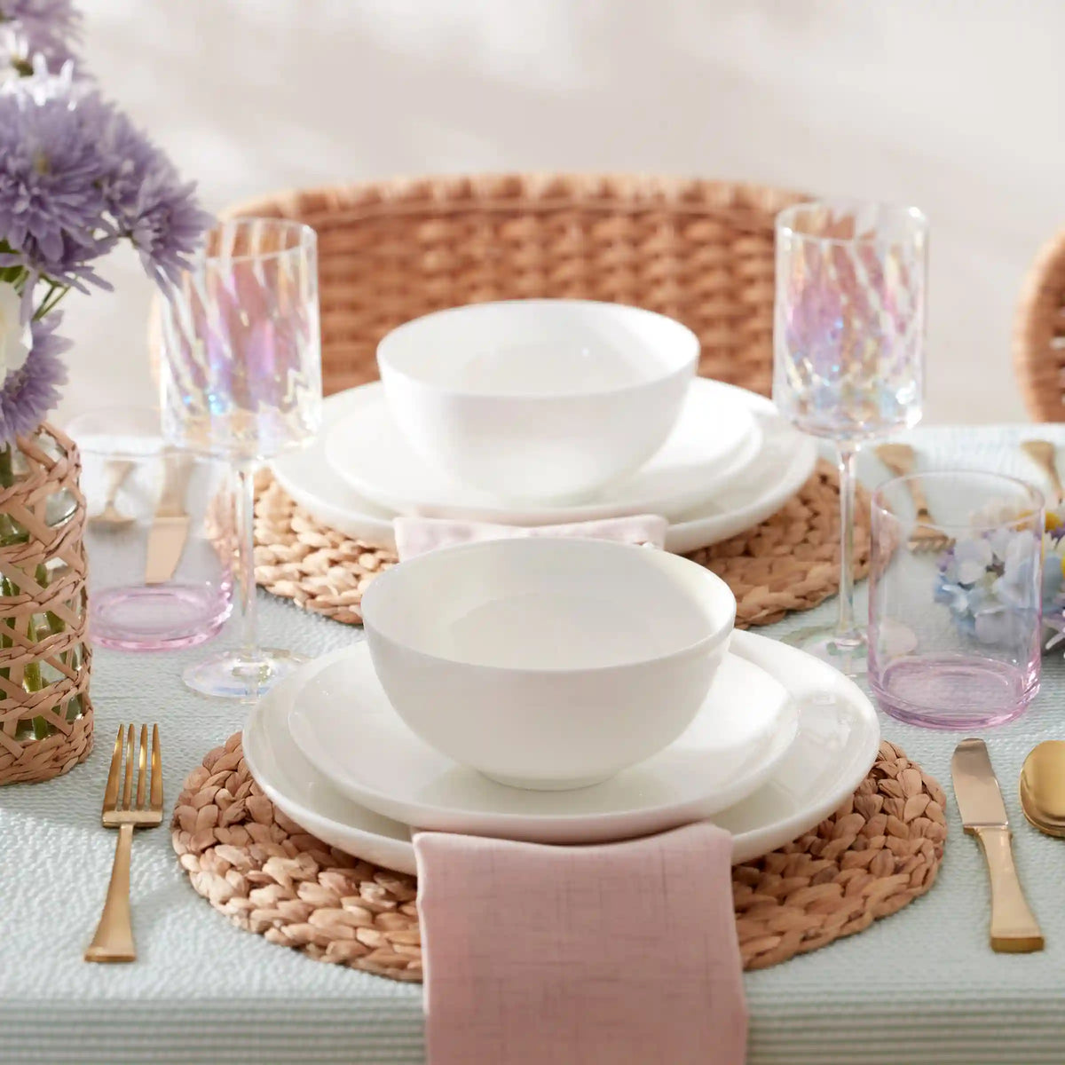 Studio 1414 Coupe 24-Piece Dinnerware Set