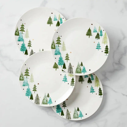 Balsam Lane Dinner Plates, Set of 4