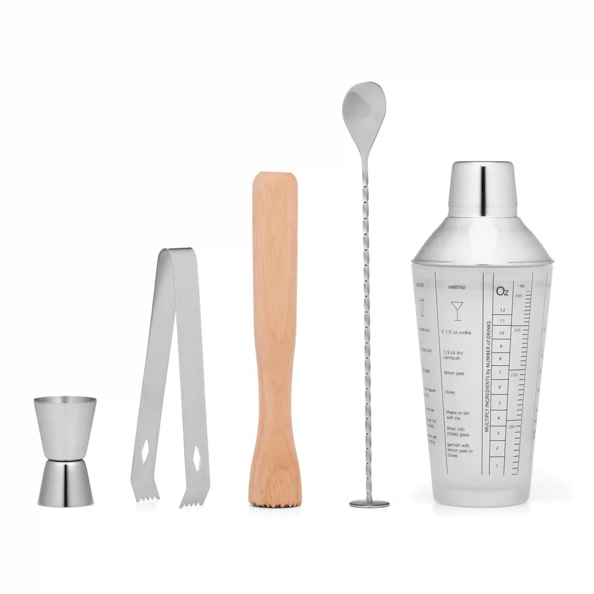 Mixology 5-Piece Tool Set