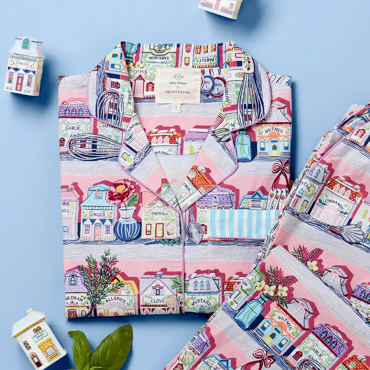 Spice Village - Long Set - Kitchen Pink - Xs