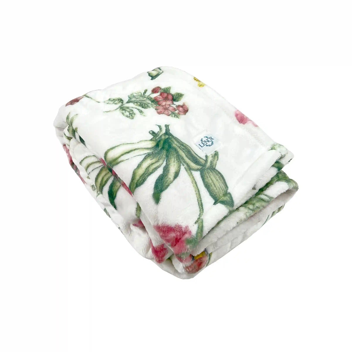 Butterfly Meadow Bloom Pink Throw Blanket