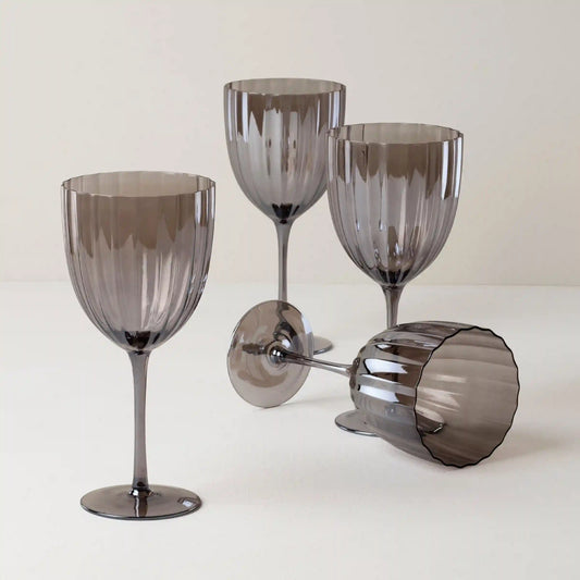 Curva Luxe All-Purpose Wine Glasses, Set of 4