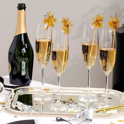 Tuscany Classics Champagne Flute Glasses, Set of 6