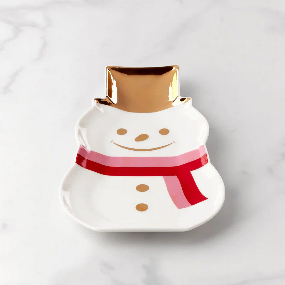 Be Jolly Snowman Candy Dish