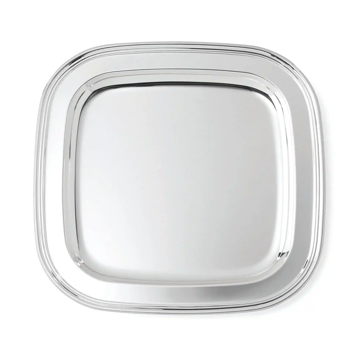 Derby Silverplate Square Tray